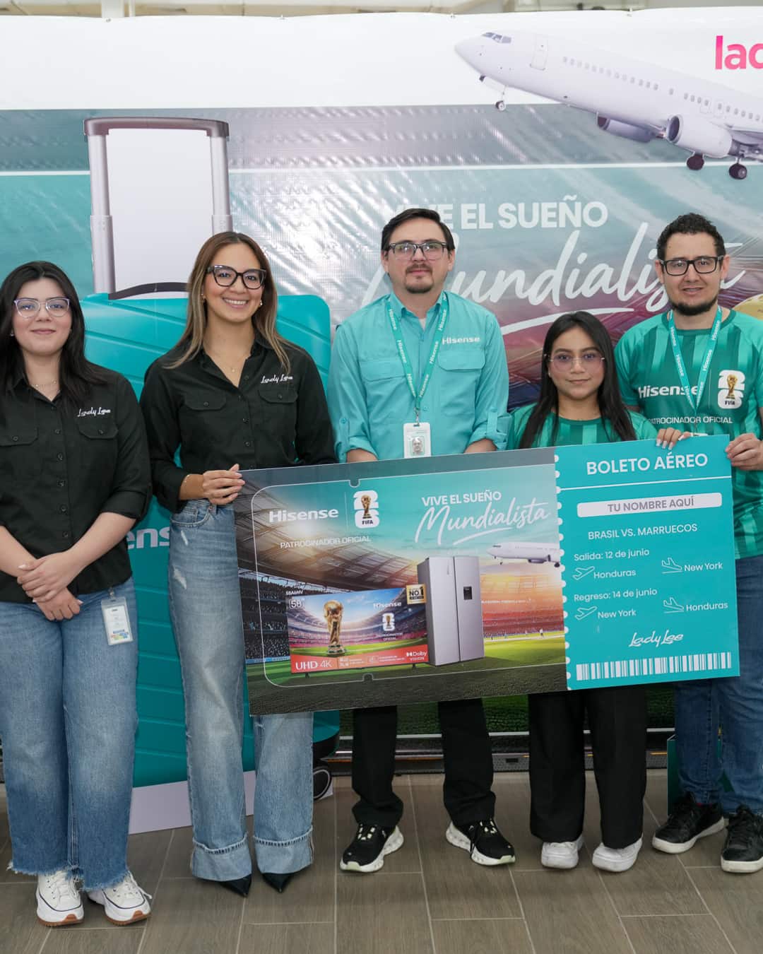HISENSE Y LADY LEE PREMIAN A UNA AFORTUNADA GANADORA CON VIAJE AL MUNDIAL 2026